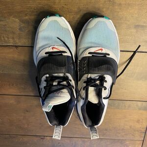 Nike Zoom Freak 3 White Black Clear Emerald Teal Giannis (DA0694-101) size 8